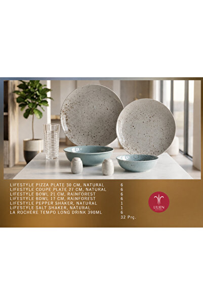 LILIEN YEMEK TAKIMI-LIFESTYLE (32 PARÇA)