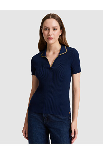 Pierre Cardin Navy Blue Comfort Fit Sweater 50326899-Vr033