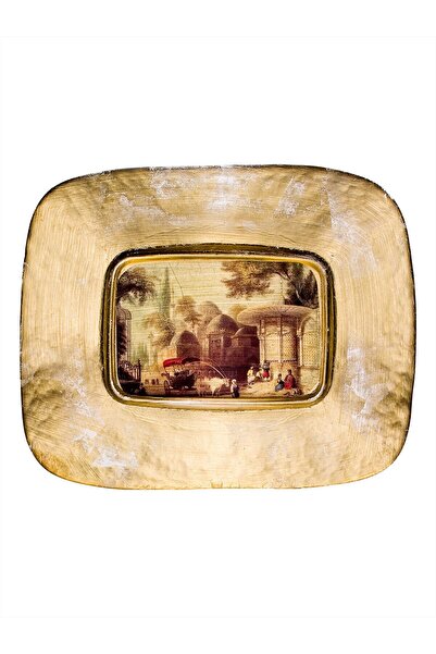 Paşabahçe Şehzade Complex and Sebili Small Plate, 1 Piece