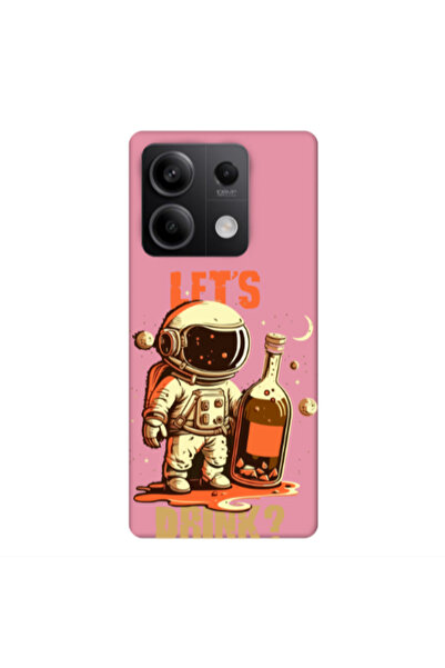 Other Xiaomi Redmi Note 13Pro 5G Lets drink Pink Colored Silicone TPU Θήκη