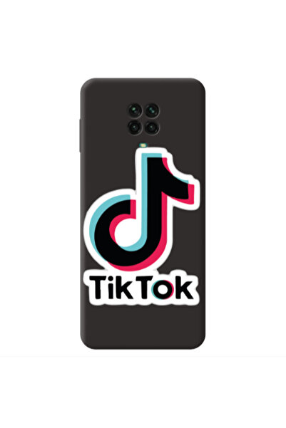 Other Xiaomi Redmi Note 9 Pro Tik Tok Black Colored Silicone TPU Θήκη