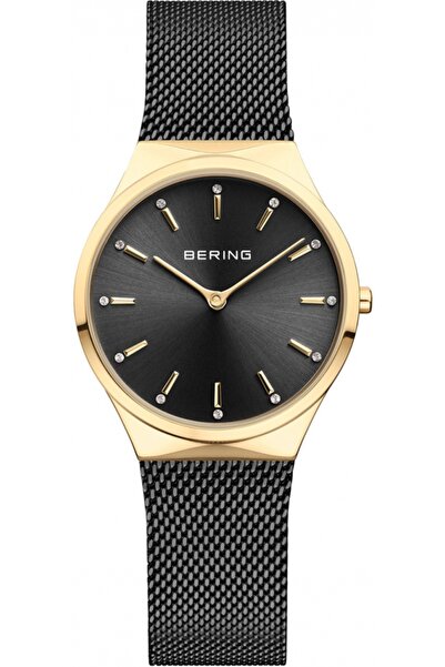 Bering ceas de damă 12131-132, negru — fashion, clasic, stil bijuterie