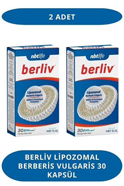 Nbt İlaç Berliv Lipozomal Berberis Vulgaris 30 Kapsül (2 Adet)