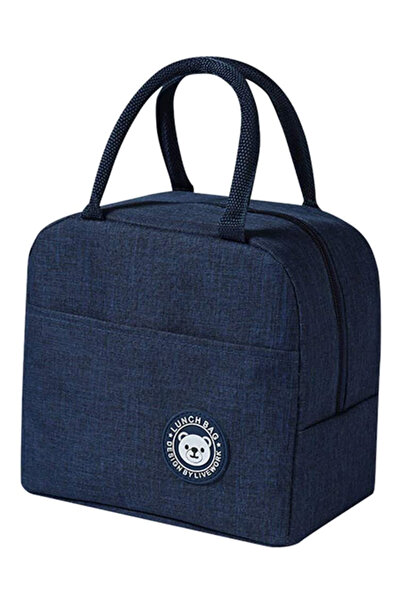 unbranded Ισοθερμική τσάντα HUH-0010, 7L, αδιάβροχη, 23x13x21cm, μπλε
