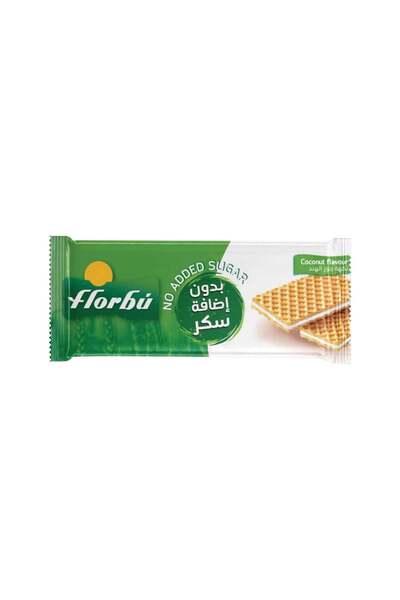 Florbu Florboo Coconut Wafer Biscuit No Added Sugar 160g