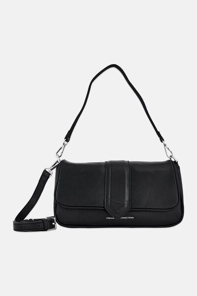 French Connection Women Brand Logo Cross Body Bag, Black
