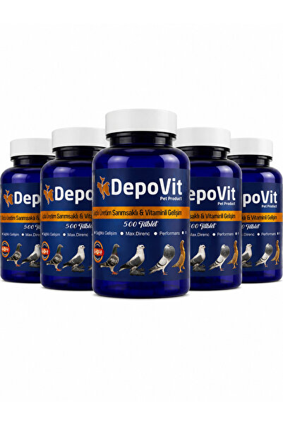 DEPOVİT yavru hapı 5 li set 2500 adet
