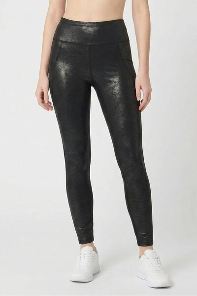 Reebok Women Sportswear Fit Training Leggings, Black