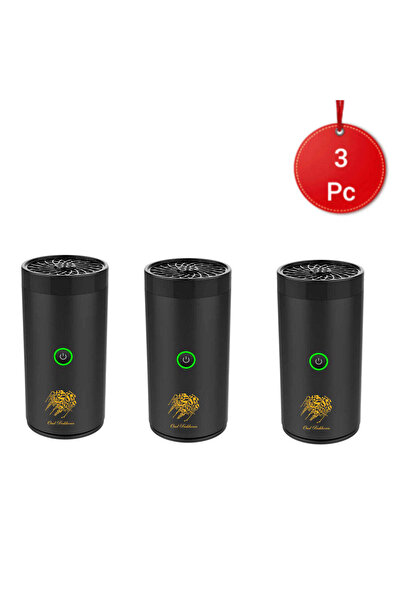 xsmart Offer 3 pieces Electronic Incense Burner - Rechargeable Aromatic Scent...