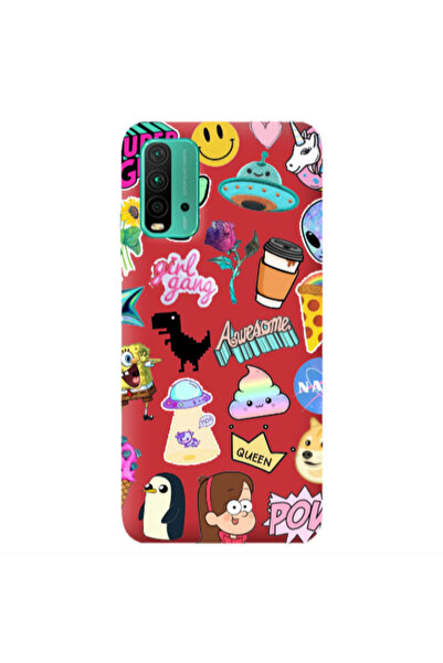 Other Xiaomi Poco M3 Cartoon queen Red Colored Silicone TPU Θήκη