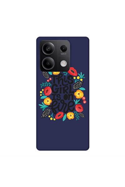 Other Xiaomi Redmi Note 13 5G This Girl Dark blue Colored Silicone TPU Θήκη