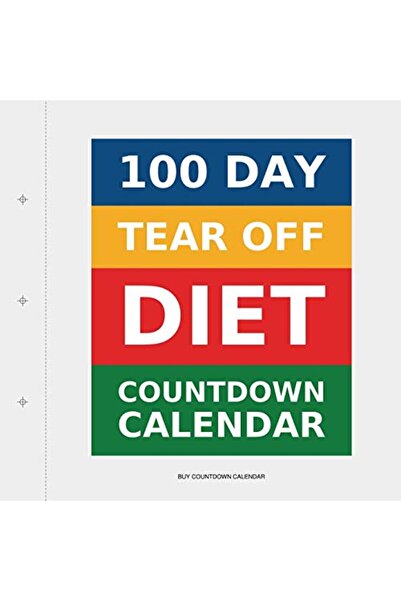 Harper Collins 100 Day Tearoff Diet Countdown Calendar
