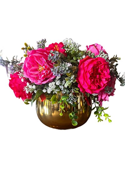 Söz 21 cm Golden Bloom Olgun Şakayık Aranjmanı