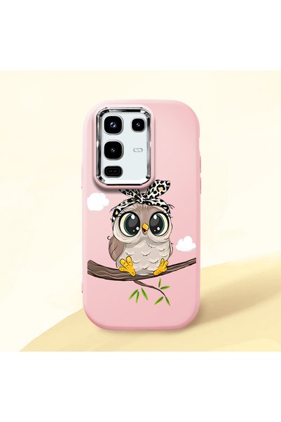 Hontinga Infinix Note 50 Compatible Case Camera Protector Pink Silicone Coupl...