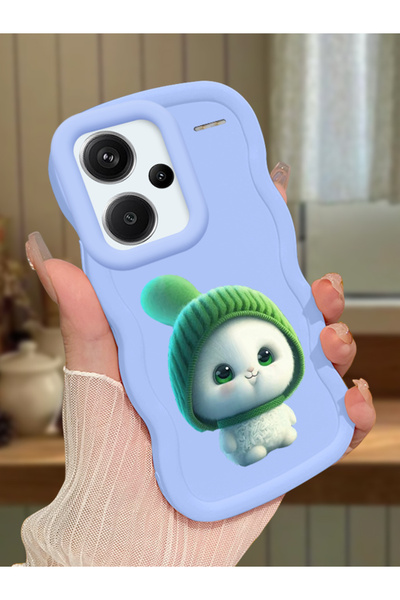 Hontinga Redmi Note 13 Pro Plus 5g Compatible Case Camera Protector Blue Sili...