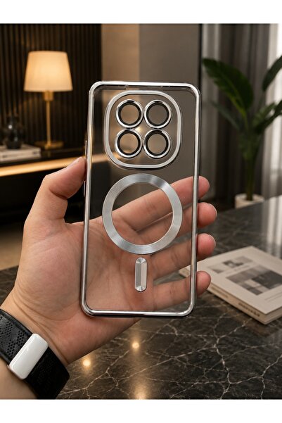 Alstrap Redmi Note 15 Pro 4g Uyumlu Kamera Lens Korumalı Magsefe Özellikli Şe...