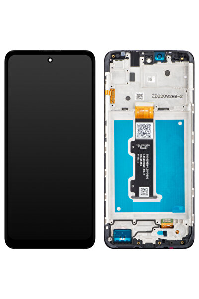 Motorola Display cu Touchscreen Moto E40/ E30, cu Rama, Negru, Service Pack 5...