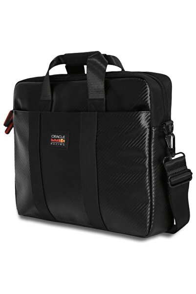 Red Bull Geantă de laptop Carbon de 16 inch, neagră