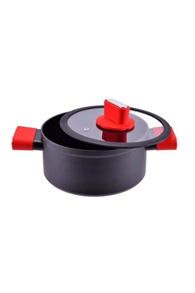 Perfect Home Cratita din aluminiu, cu capac din sticla, antiaderent, inductie...
