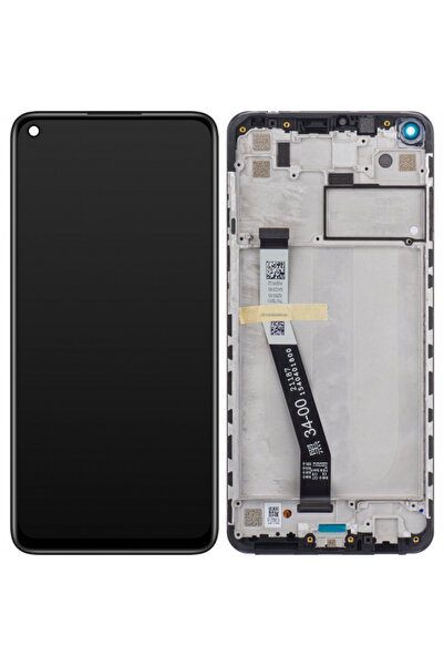 Xiaomi Οθόνη αφής Redmi Note 9, με πλαίσιο, Μαύρο, Service Pack 560003J15S00