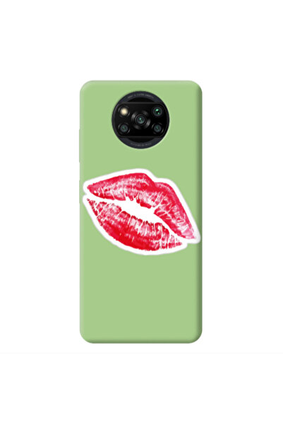 Other Xiaomi Poco X3 /X3 Pro Faint Kiss Light Green Colored Silicone TPU Θήκη