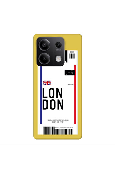 Other Xiaomi Redmi Note 13 5G London Arrival Yellow Colored Silicone TPU Θήκη