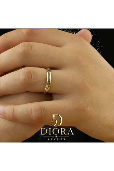 DİORA ALYANS İÇİ DOLU 6 MM GÜMÜŞ ALYANS ÜRÜN ÖZEL EL İŞİ ZİRKON TAŞ MIHLAMALI...