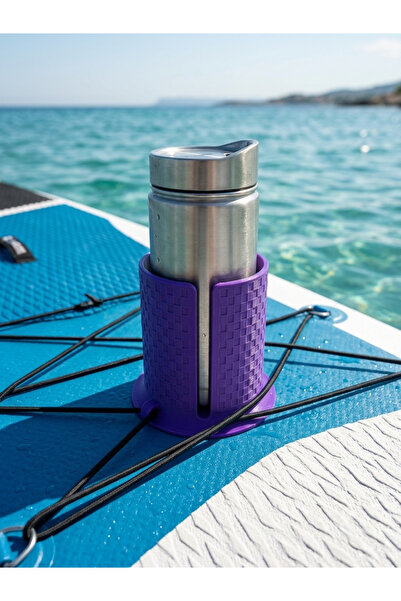 BUO SUP Board & Paddle Board Termos ve Bardak Tutucu – ABS Malzeme – Dayanıkl...