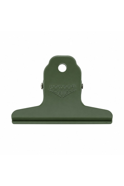Penco Clampy Matte Clip Medium Metal Clip Green Dp204