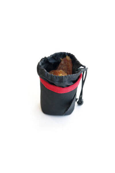 Generic Brand Nazca Dog Treat Carrier Bag Black 500 ml