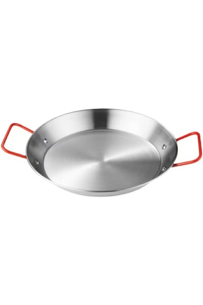Choice1 Red Handle 26cm 1Pc Seafood Pot Thickened Stainless Steel Cooking Pae...