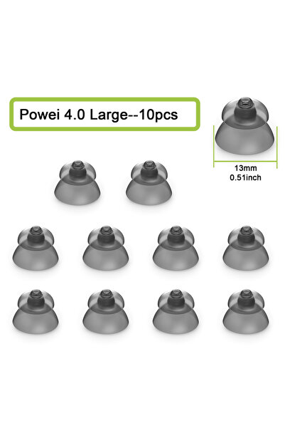 Choice4 Power Large 10pcs Hearing Aid Domes for Phonak Replacements,Phonak He...