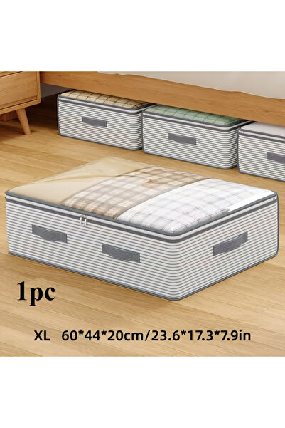 Choice1 1pc XL Clothes and Blanket Storage Boxes,Under-Bed Storage Bags, Fold...