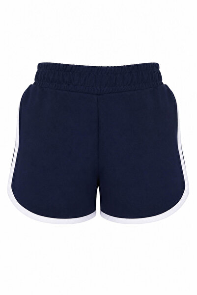 trender Modal Navy Blue Girls' Shorts 26Ydt1000076