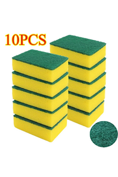 Choice7 10PCS-Square 50/1Pcs Kitchen Dishwashing Sponge Soft Absorbent Clean ...