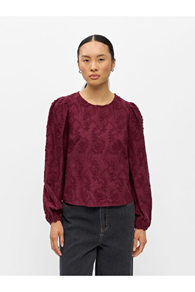 Object Bluse Gemusterte