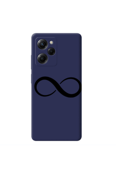 Other Xiaomi Poco X5 Pro Infinity Dark blue Colored Silicone TPU Θήκη