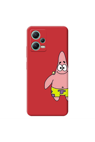 Other Xiaomi Redmi Note 12 Pro 5G Spong 1 Red Colored Silicone TPU Θήκη