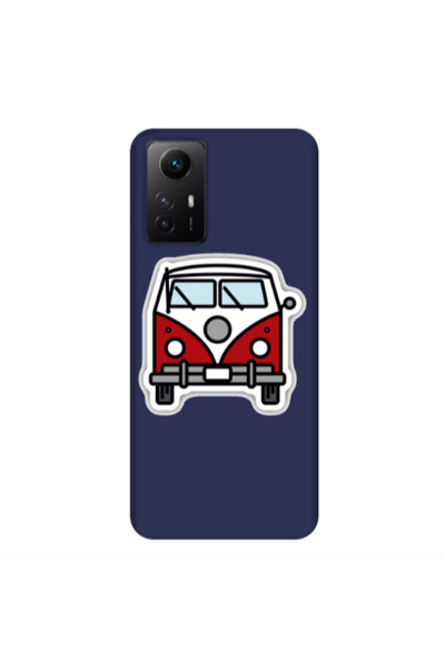 Other Xiaomi Redmi Note 12s Minibus Dark blue Colored Silicone TPU Θήκη