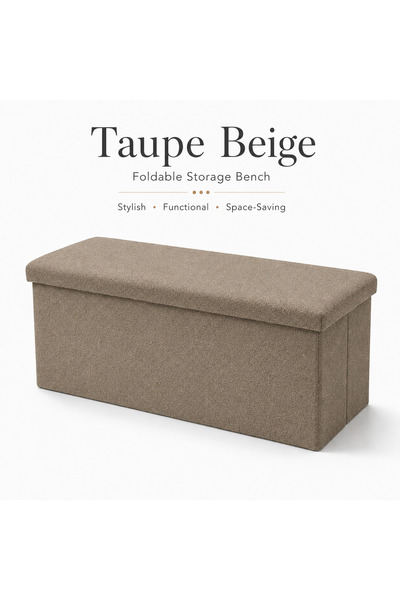 Bleco 1 foldable storage stool, 25-gallon storage cabinet, suitable for use i...
