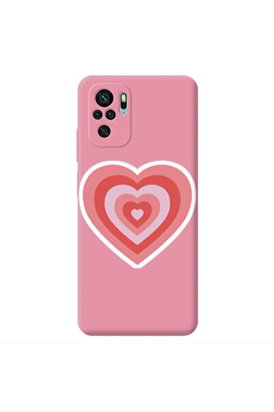Other Xiaomi Redmi Note 10S My Heart Is Yours Pink Colored Silicone TPU Θήκη