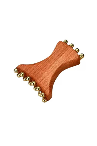 Choice Face massager Brass Gold Bead Facial Dredge Tool, Nasolabial Folds, Mu...