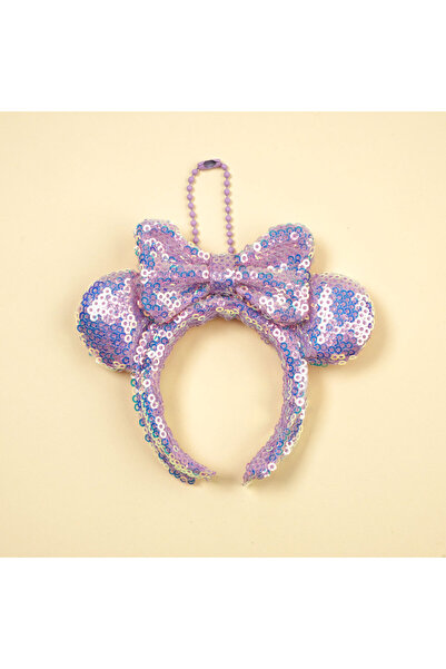Choice7 PJ092-6 Cute Bow Sequin Disney Headband Women Mini Hairband Bag Camer...