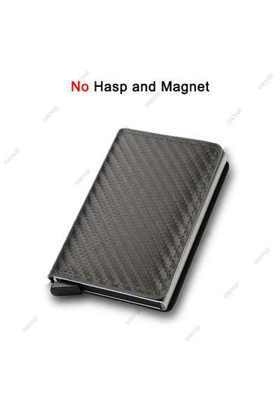 choice2 Carbon Grey Top Quality Wallets Men Money Bag Mini Purse Male Vintage...