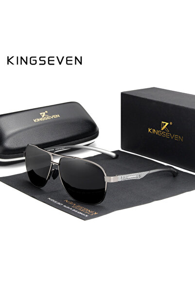 choice2 Original GUN-GRAY KINGSEVEN Brand Men Sunglasses Polarized Aluminum U...