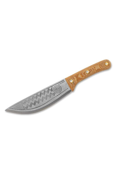 OEM Cutit Condor Sequoia, otel carbon 1075, maner micarta, cu teaca din piele