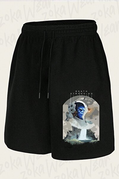 ZOKAWEAR Unisex Death Stranding V2 Design Printed Shorts