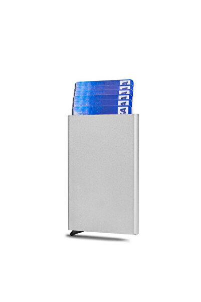 Choice4 Silver Anti Rfid Blocking Protected Magic Men ID Holder Wallet Men Wo...