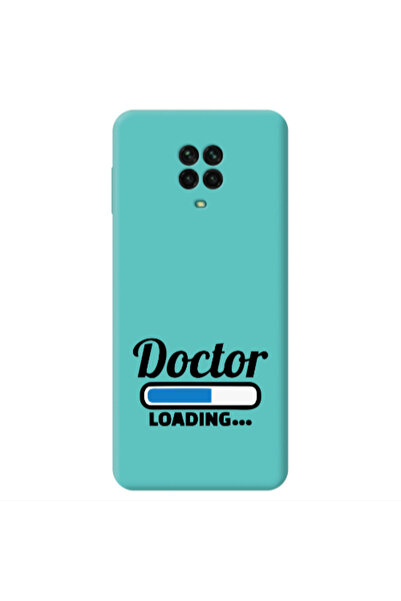 Other Xiaomi Redmi Note 9 Pro Doctor Loading Turquoise Colored Silicone TPU Θήκη