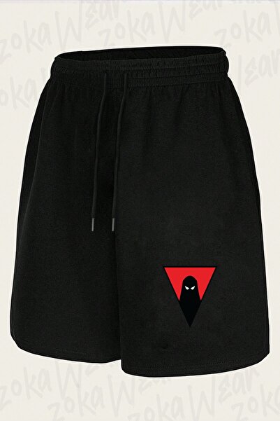 ZOKAWEAR شورت مطبوع بتصميم Ghost Of Space Escudo للجنسين